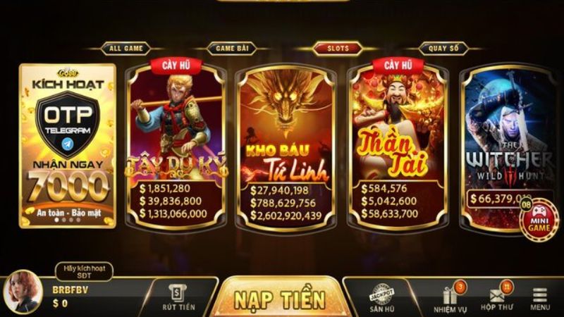 Tải game nổ hũ tại Go88 an toàn nhanh chóng bảo mật cao