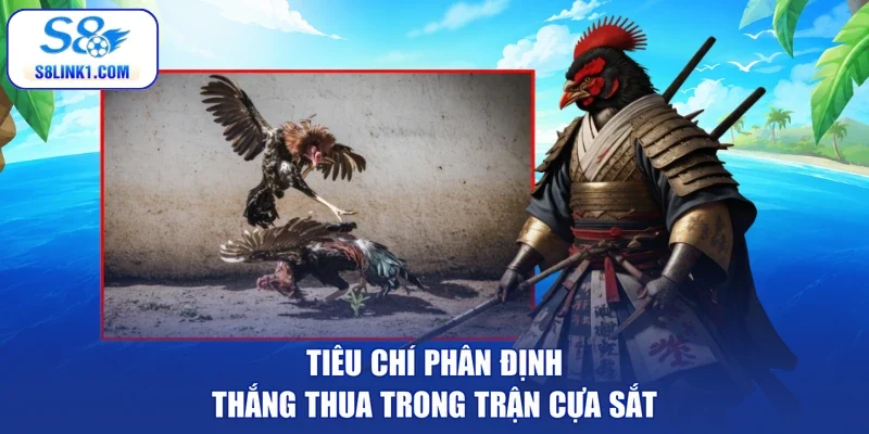 Tiêu chí phân định thắng thua trong trận cựa sắt